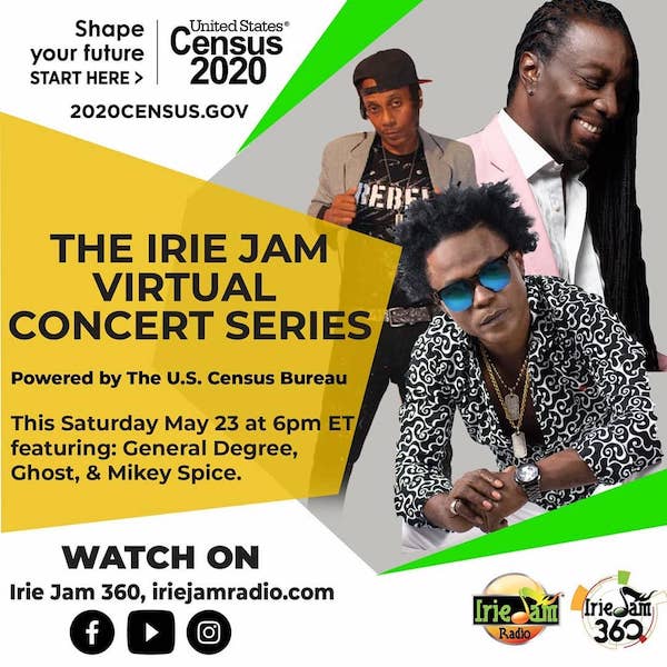 Irie Jam Virtual Concert Series 2 2020