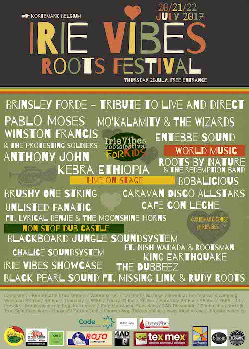 Irie Vibes Roots Festival 2017