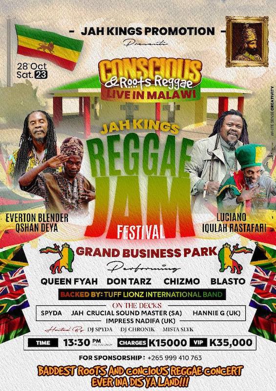 Jah Kings Reggae Jam Festival 2023