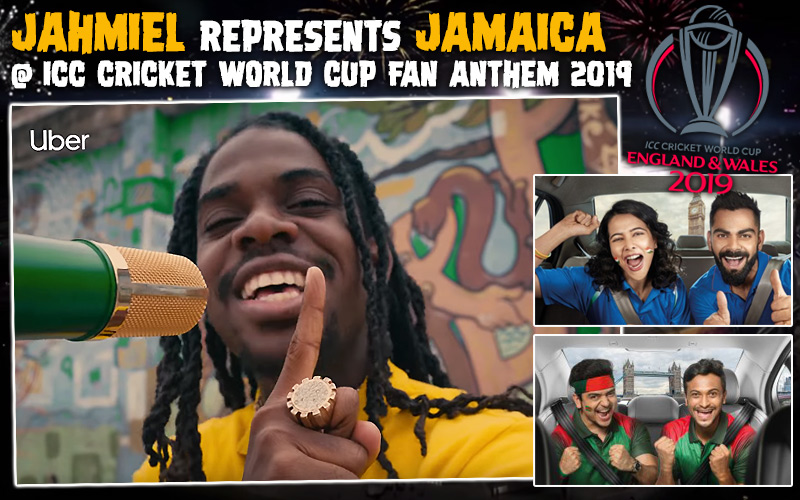 Jahmiel represents Jamaica@ ICC Cricket World Cup Fan Anthem 2019