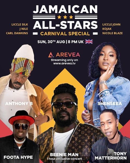 CANCELLED: Jamaican All-Stars Carnival Special 2020