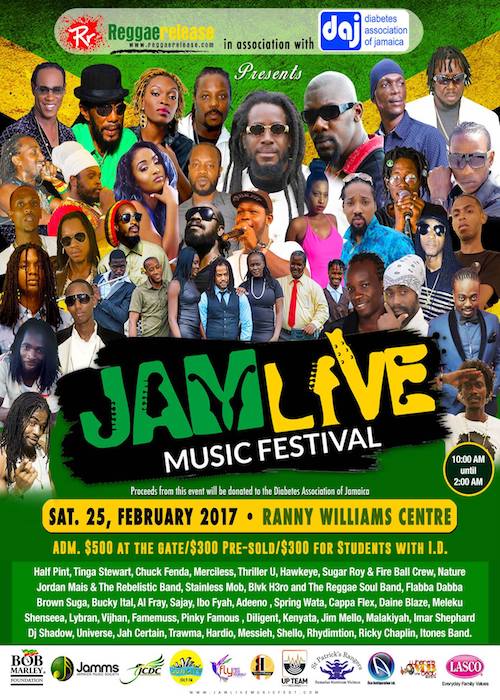 Information: Jamlive Music Festival 2017