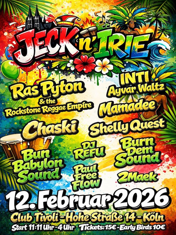 Jeck N' Irie 2026