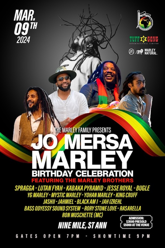 Jo Mersa Marley Birthday Celebration 2024