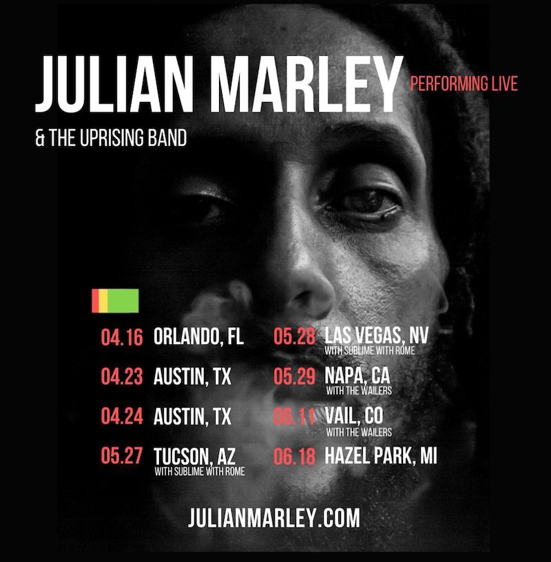 julian marley tour dates 2022