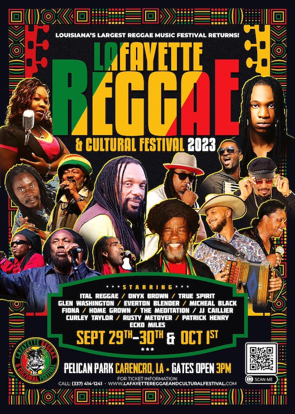 Lafayette Reggae & Cultural Festival 2023