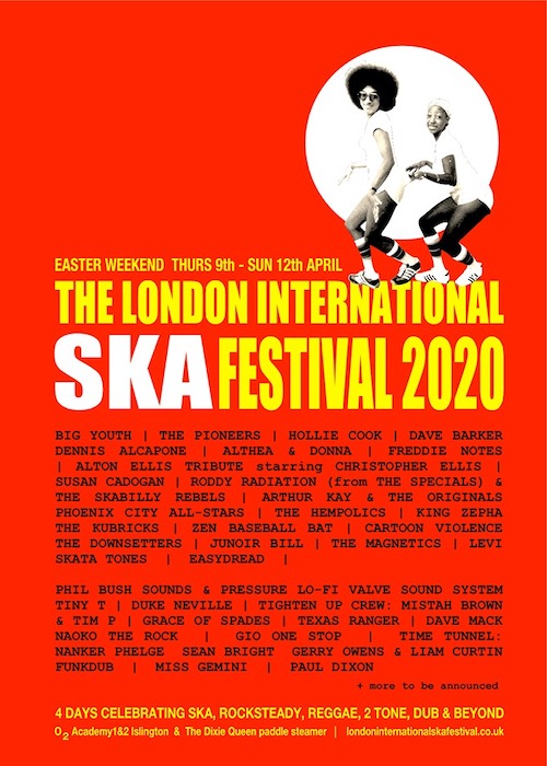POSTPONED: London International Ska Festival 2020
