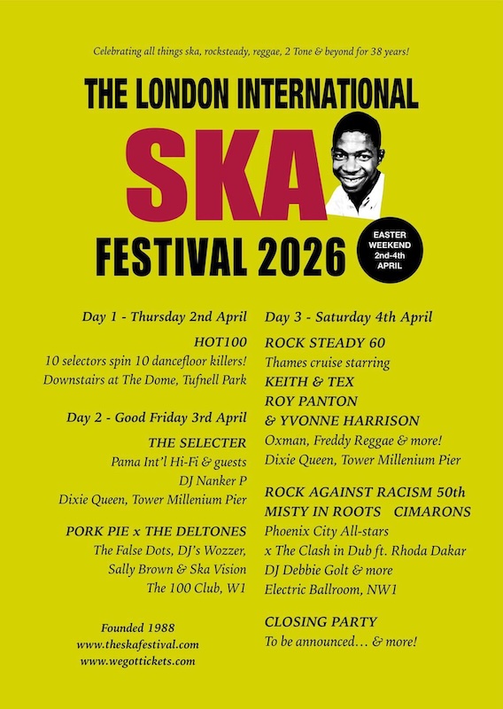 London International Ska Festival 2026