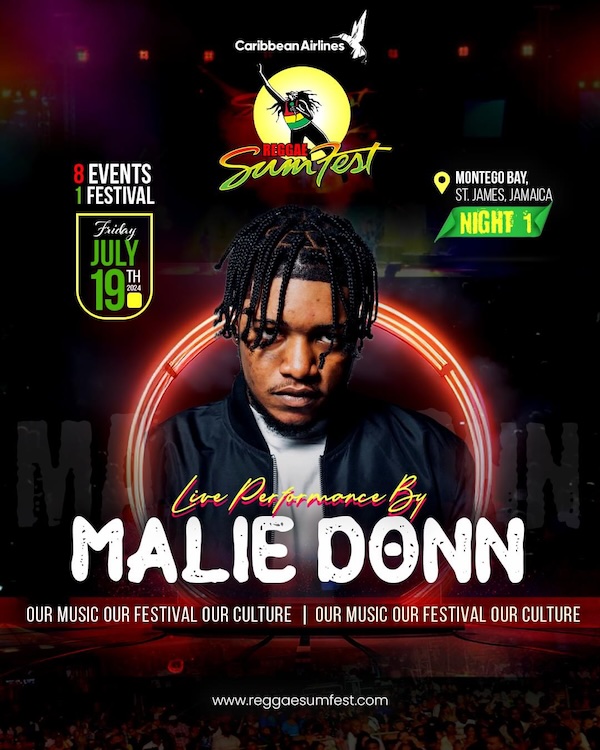 Lineup Reggae Sumfest 2024