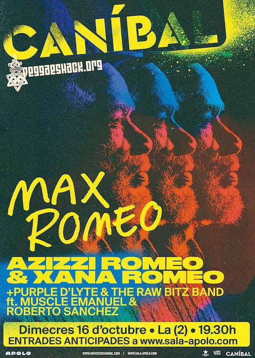 Max Romeo 10-16-2019