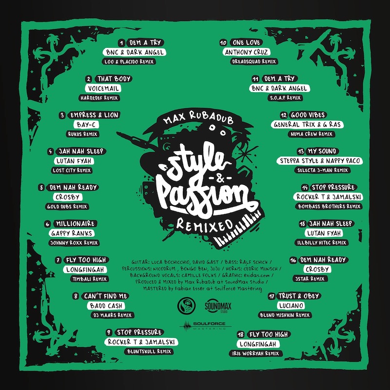 Max RubADub - Style & Passion Remixed
