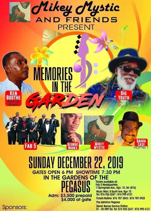 Memories In The Garden 2019