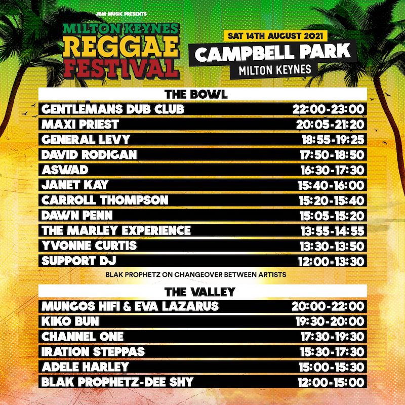 Milton Keynes Reggae Festival 2021