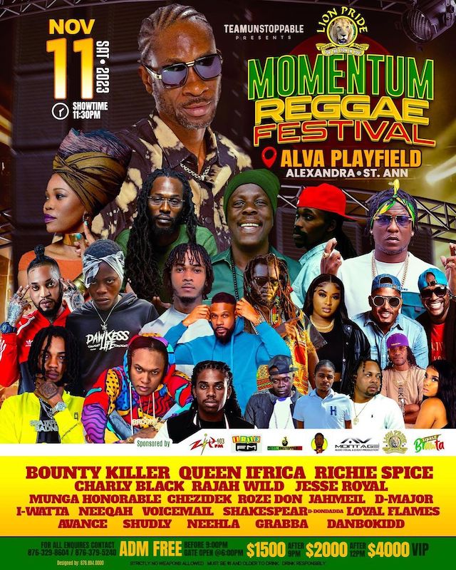 Momentum Reggae Festival 2023