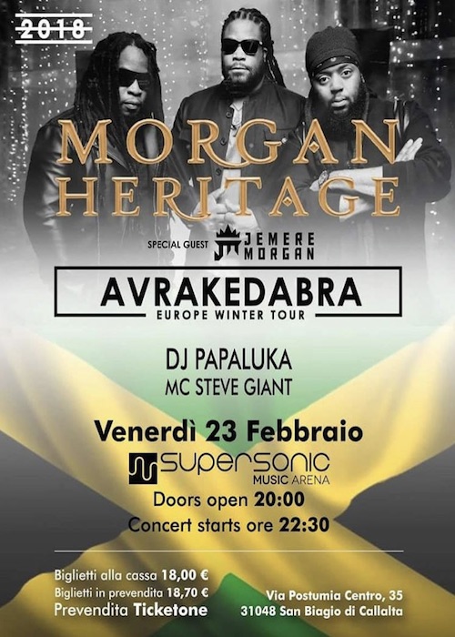 Morgan Heritage 2-23-2018