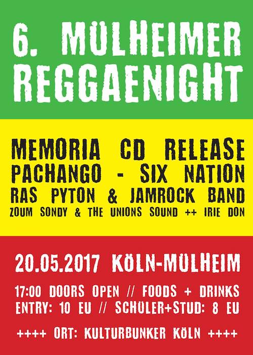 Mühlheimer Reggae Night 2017