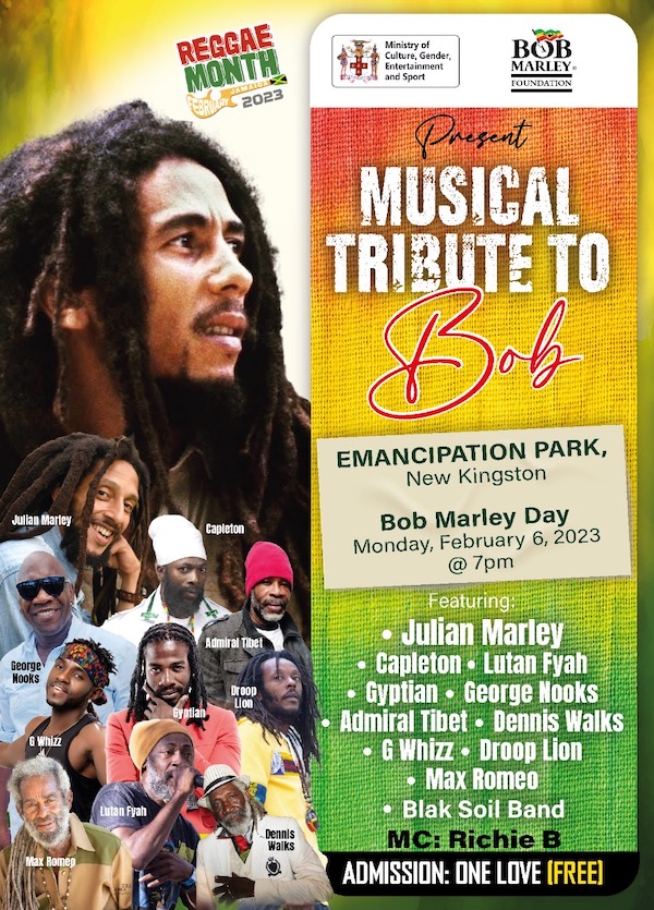 Musical Tribute To Bob 2023