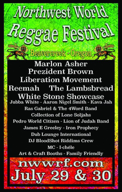 Northwest World Reggae Festival 2022