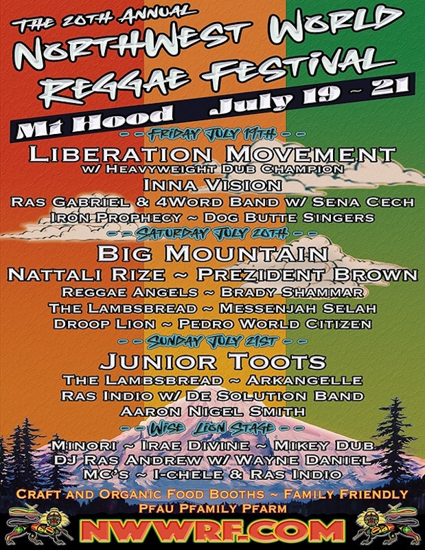 Northwest World Reggae Festival 2024