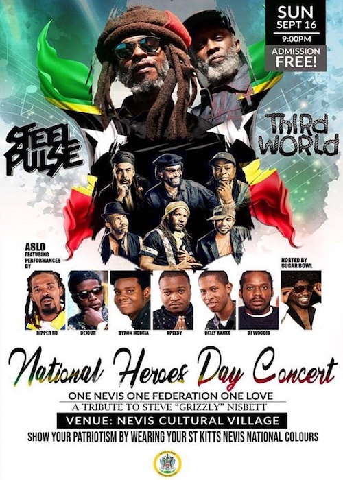 National Heroes Day Concert 2018