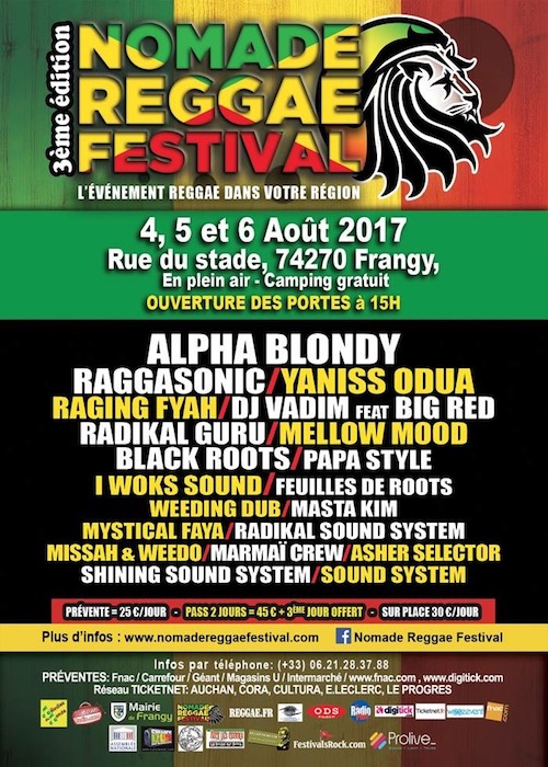 Nomade Reggae Festival 2017