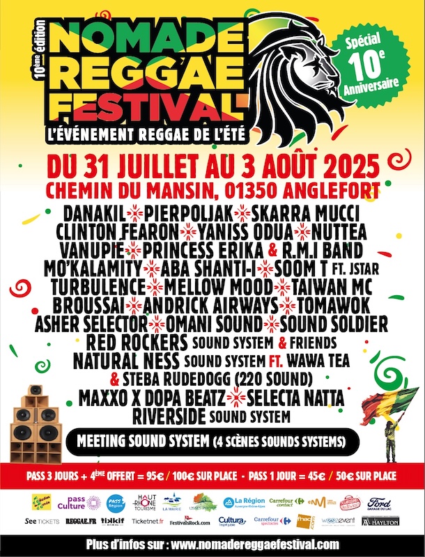 Nomade Reggae Festival 2025