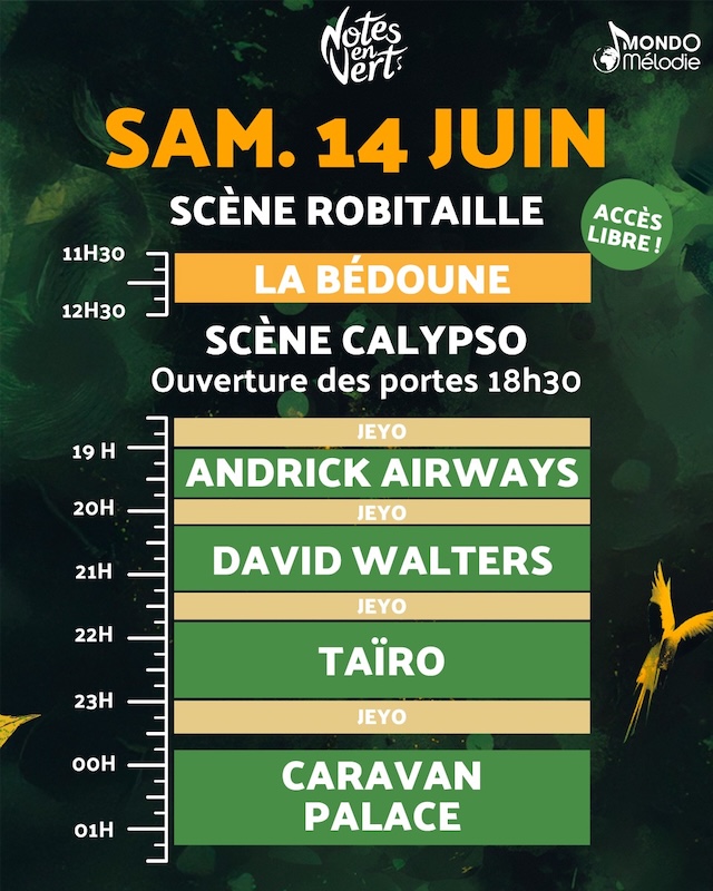 Notes en Vert 2025