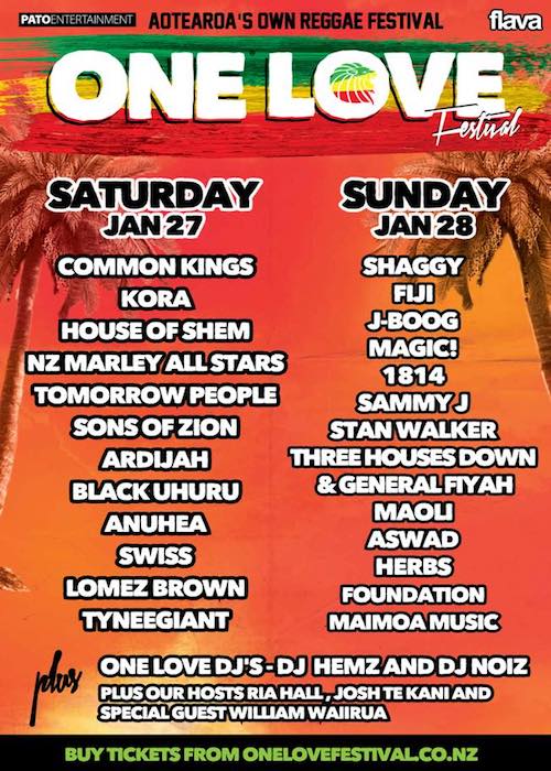 One Love Festival NZ 2018