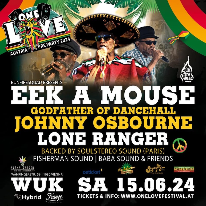 One Love Austria - Pre Party 2024