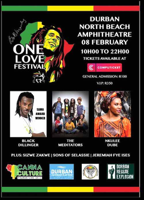 Bob Marley One Love Festival - Durban 2020