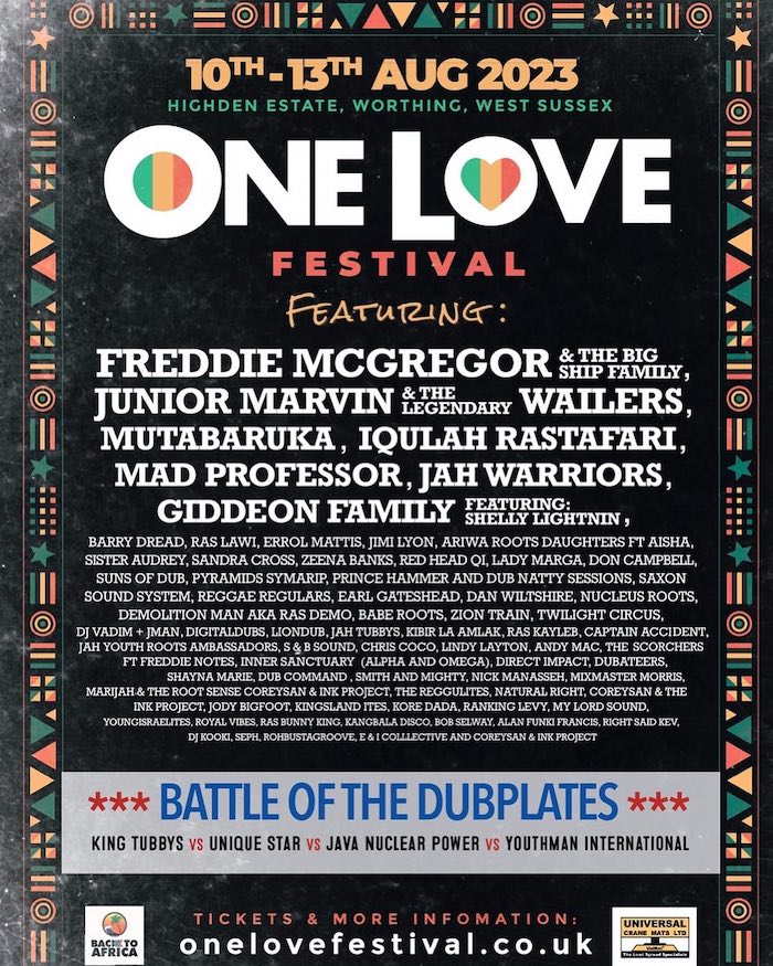 CANCELLED: One Love Festival 2023