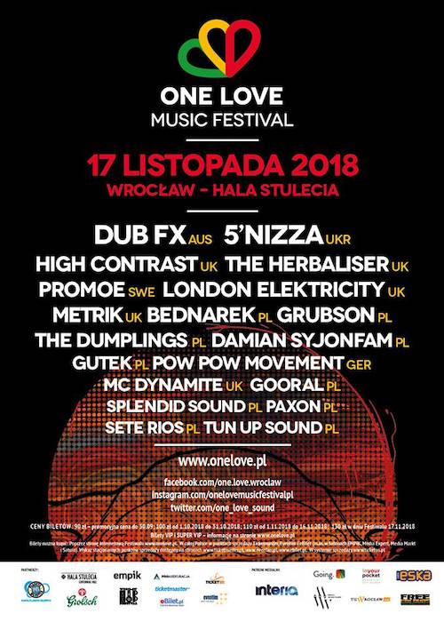 One Love Music Festival 2018