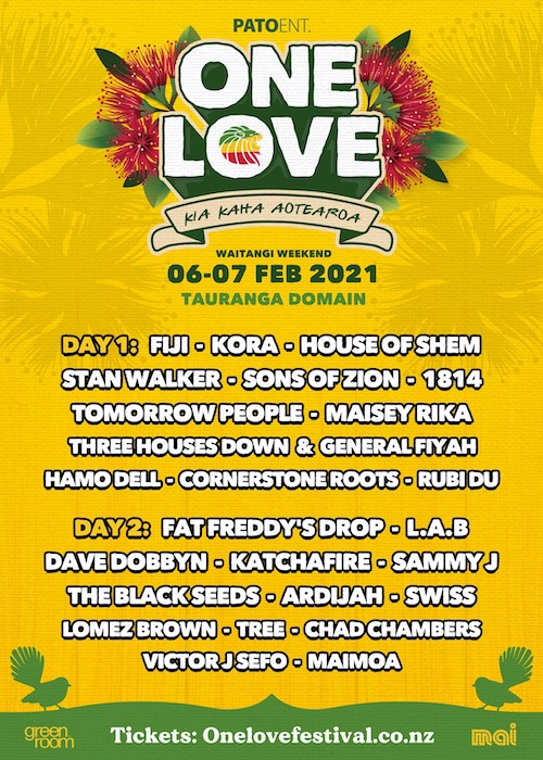 One Love Festival - New Zealand 2021