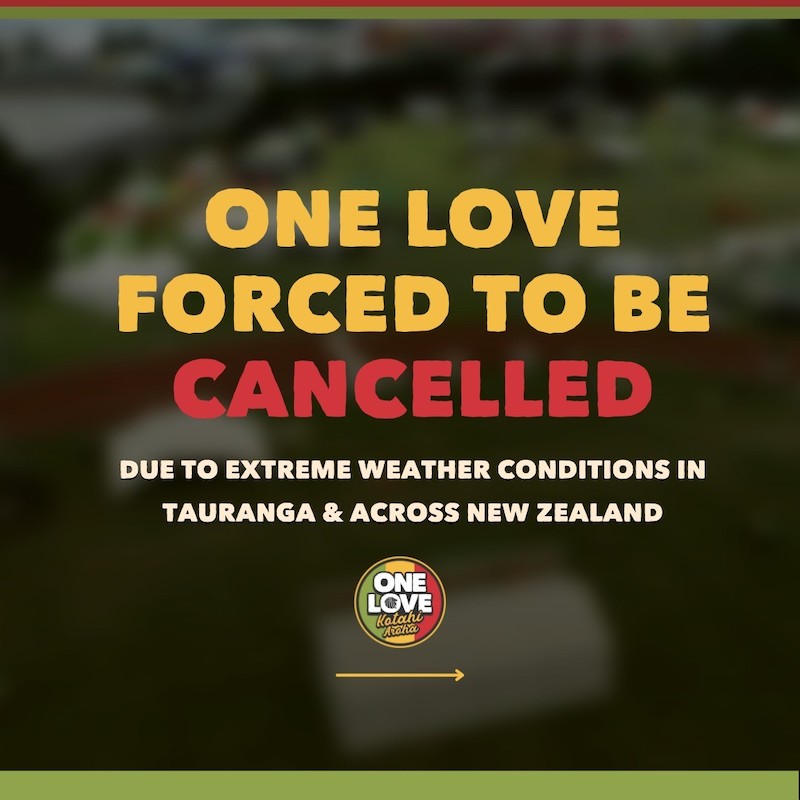 CANCELLED: One Love Festival NZ 2023