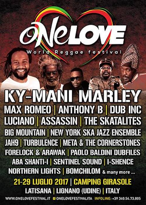 One Love World Reggae Festival 2017