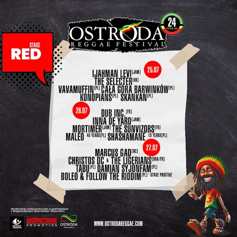 Ostróda Reggae Festival 2025