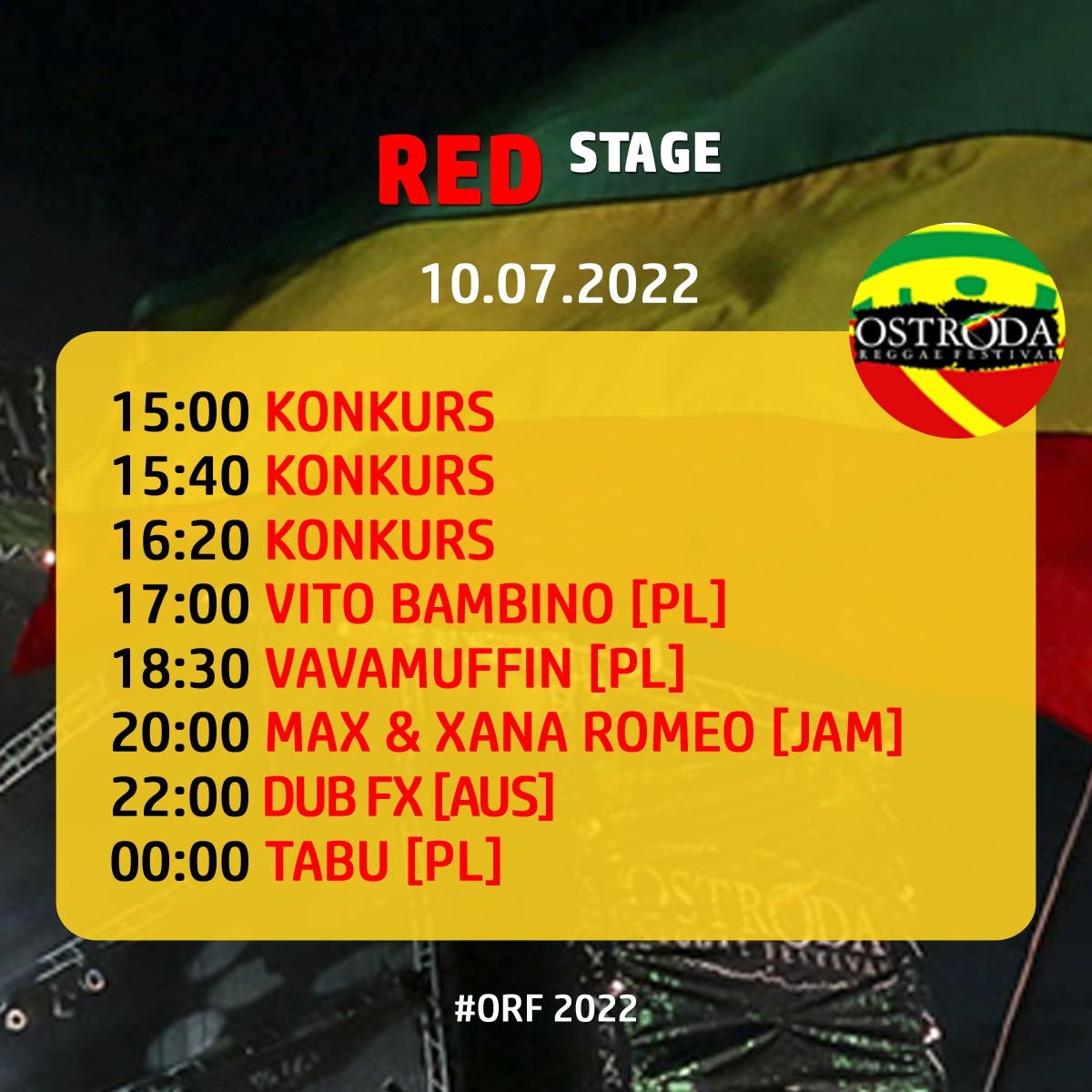 Ostróda Reggae Festival 2022