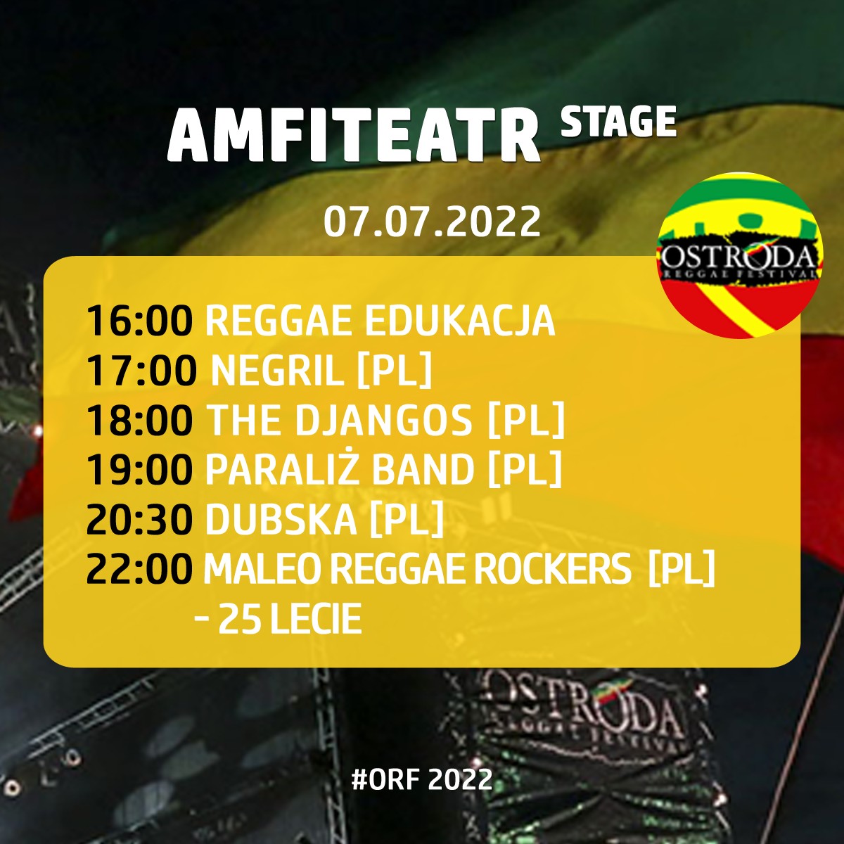 Ostróda Reggae Festival 2022