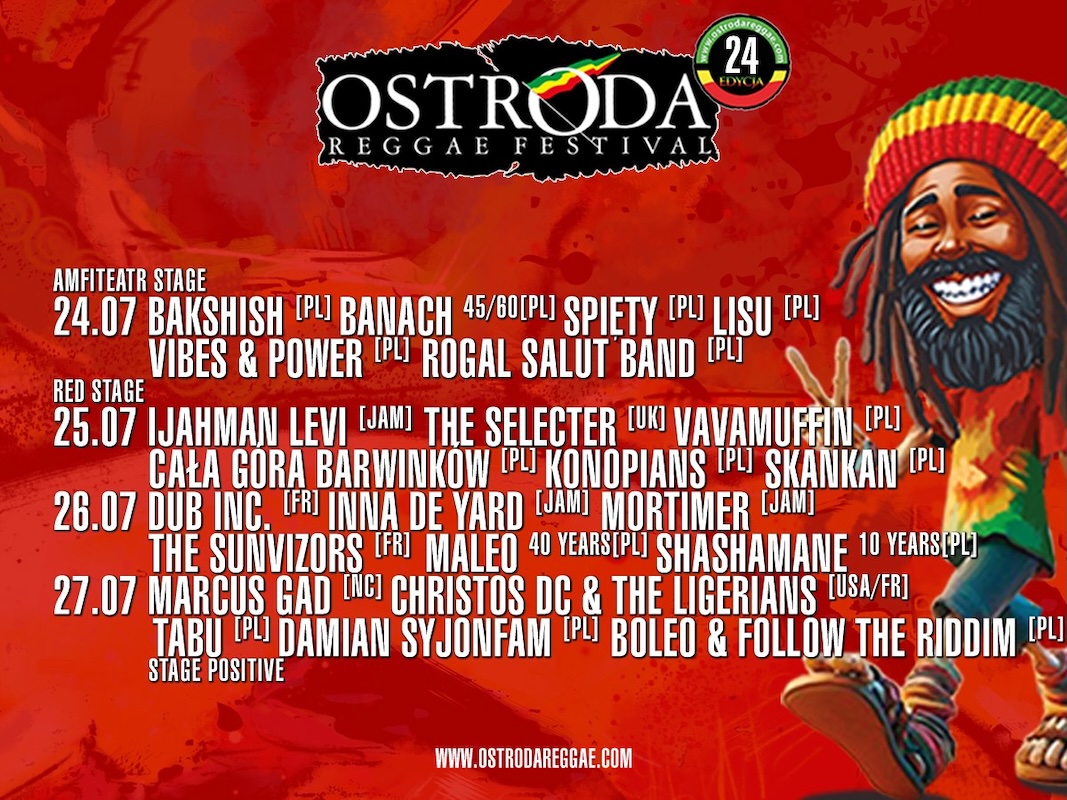 Ostróda Reggae Festival 2025