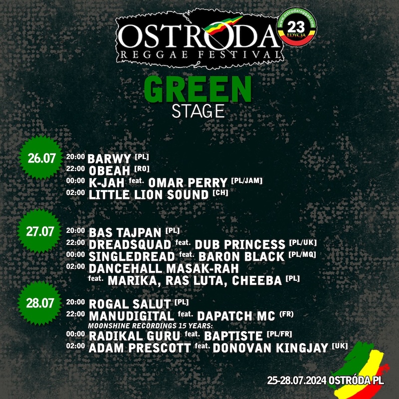 Ostróda Reggae Festival 2024