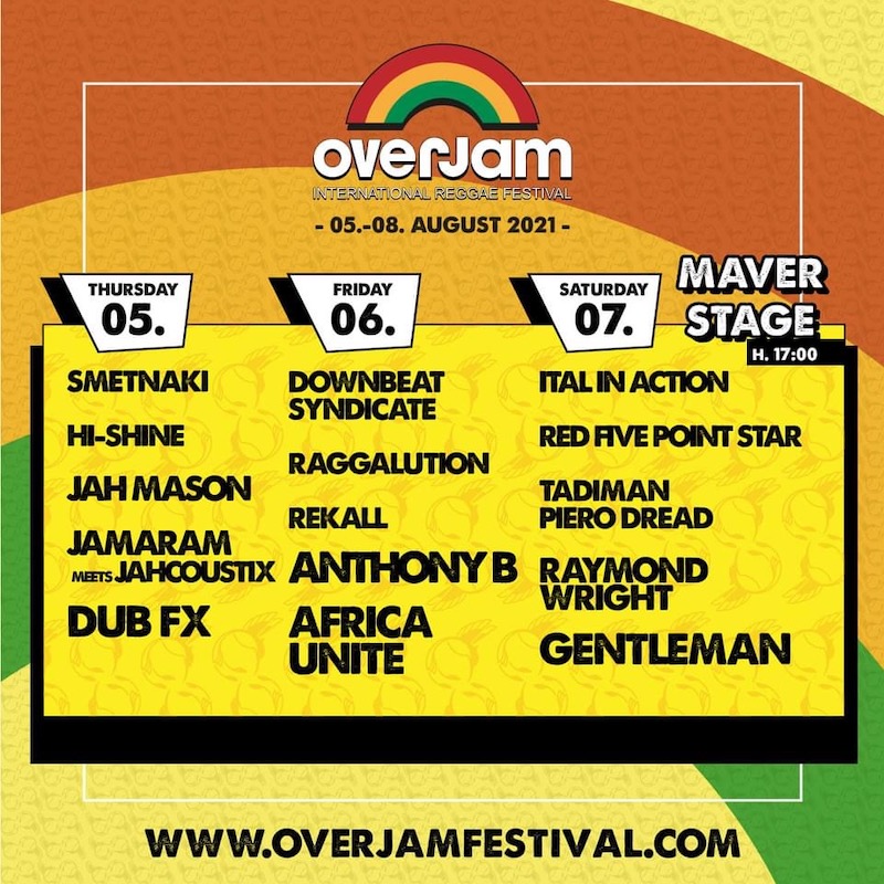 Overjam Reggae Festival 2021