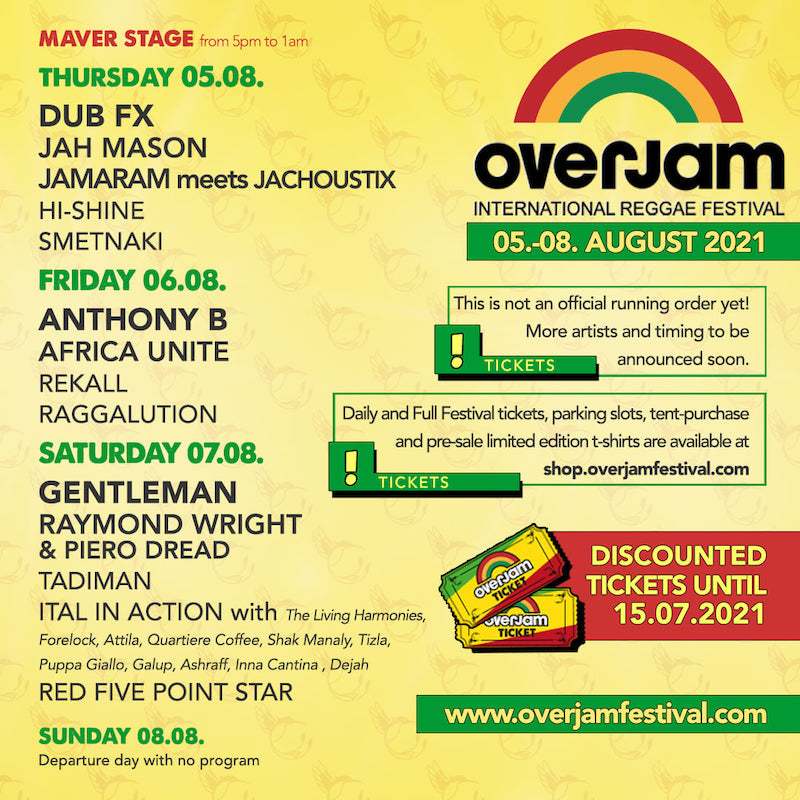 Overjam Reggae Festival 2021