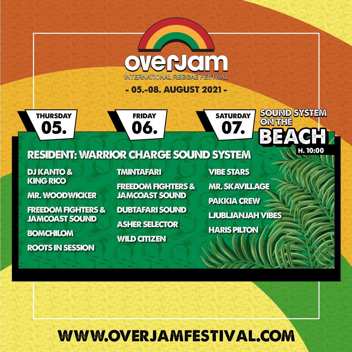 Overjam Reggae Festival 2021