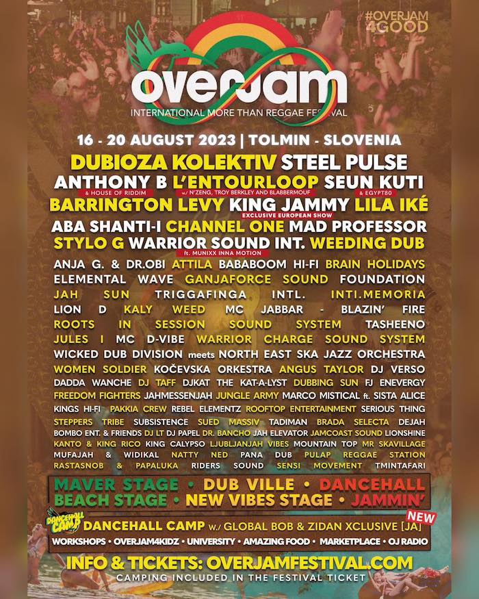 Overjam Reggae Festival 2023
