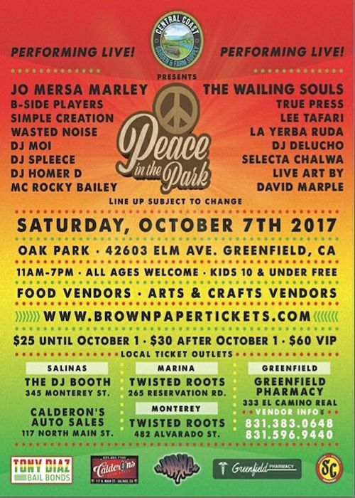 Peace In The Park 2017