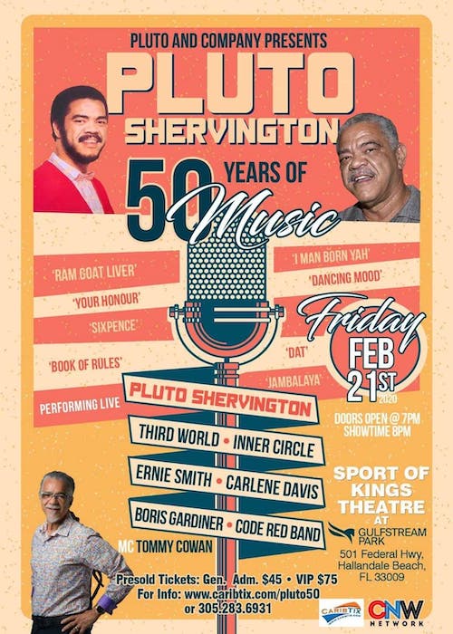 Pluto Shervington - 50 Years Of Music