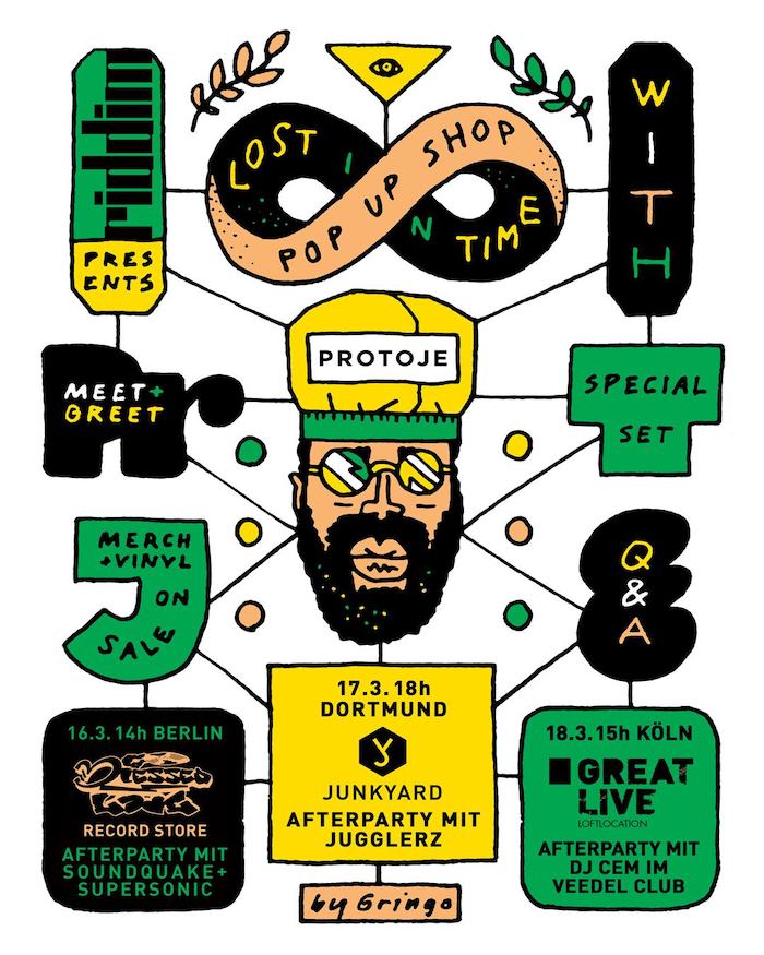 Protoje 'Lost In Time' Pop Up Shop - Cologne 2023
