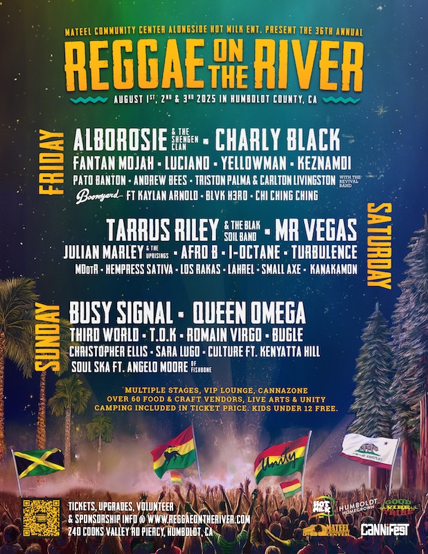 Reggae on the River 2025