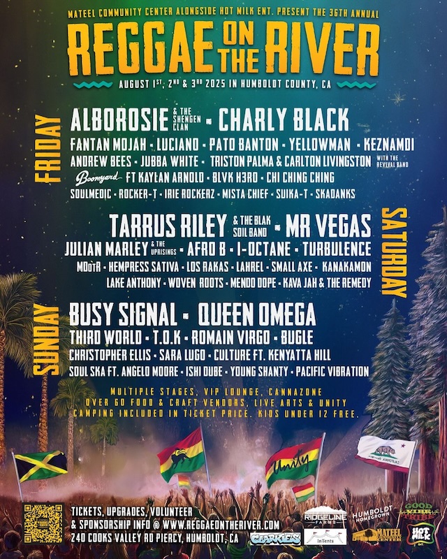 Reggae on the River 2025