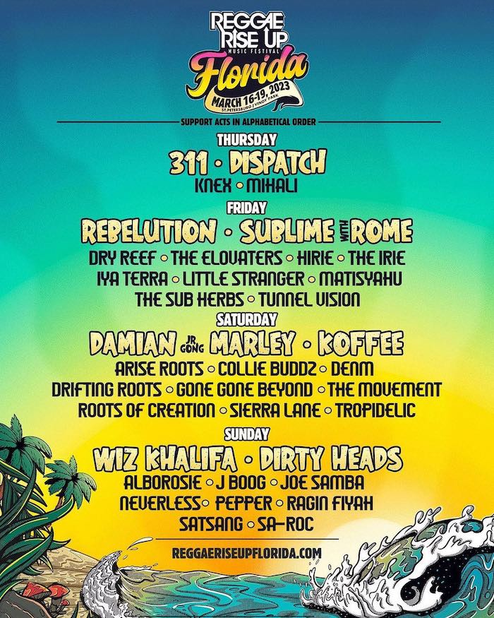 Reggae Rise Up - Florida 2023